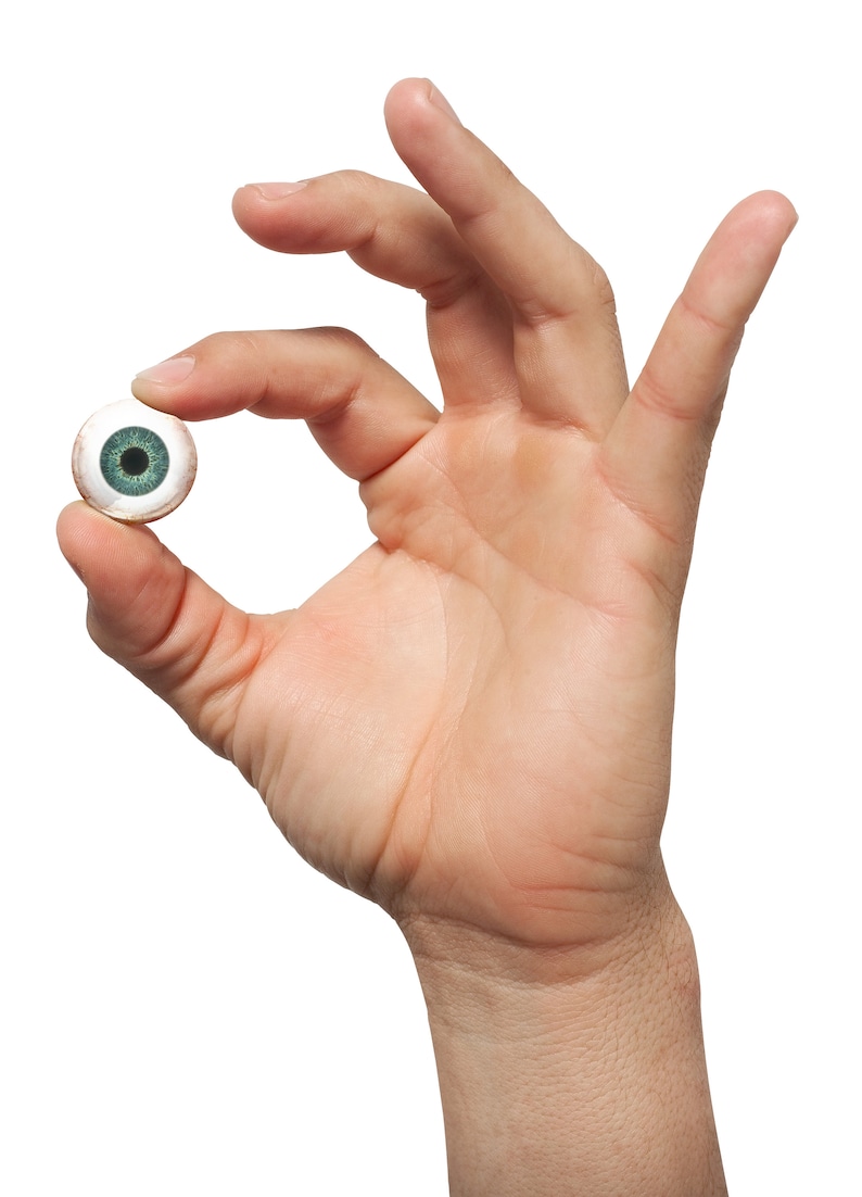 PIXEL FREE Human Doll Reborn Taxidermy Craft Eyeball 2pc Set 83-2 Pale Green Glass Eyes