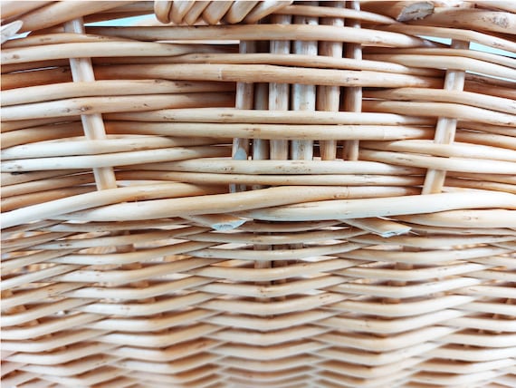 Wcker Log Basket, Natural Color Of Wcker, Wcker Freplace Basket