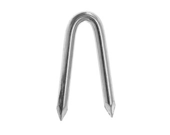 Galvanized Steel Staples: 2.5 x 25mm Fence Staples