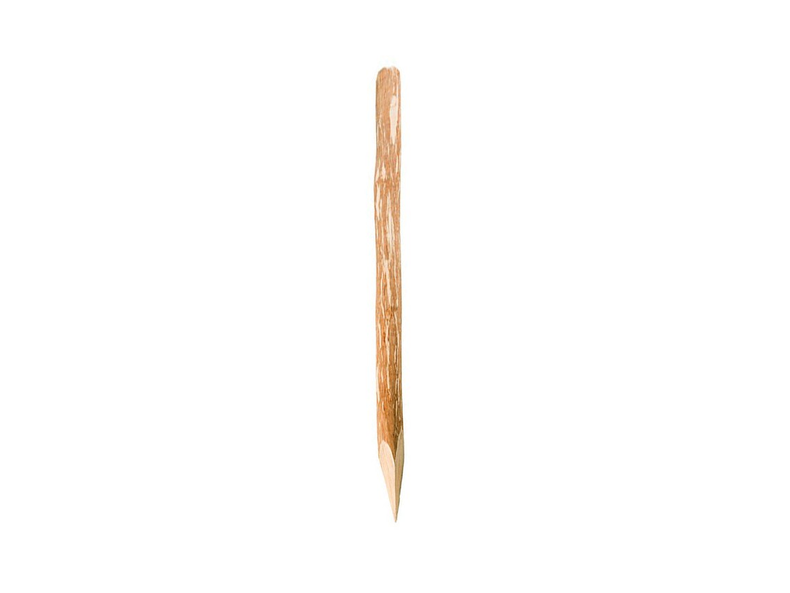 Sharpened Hazelnut Wood Fence Post: Natural Garden Border - Etsy