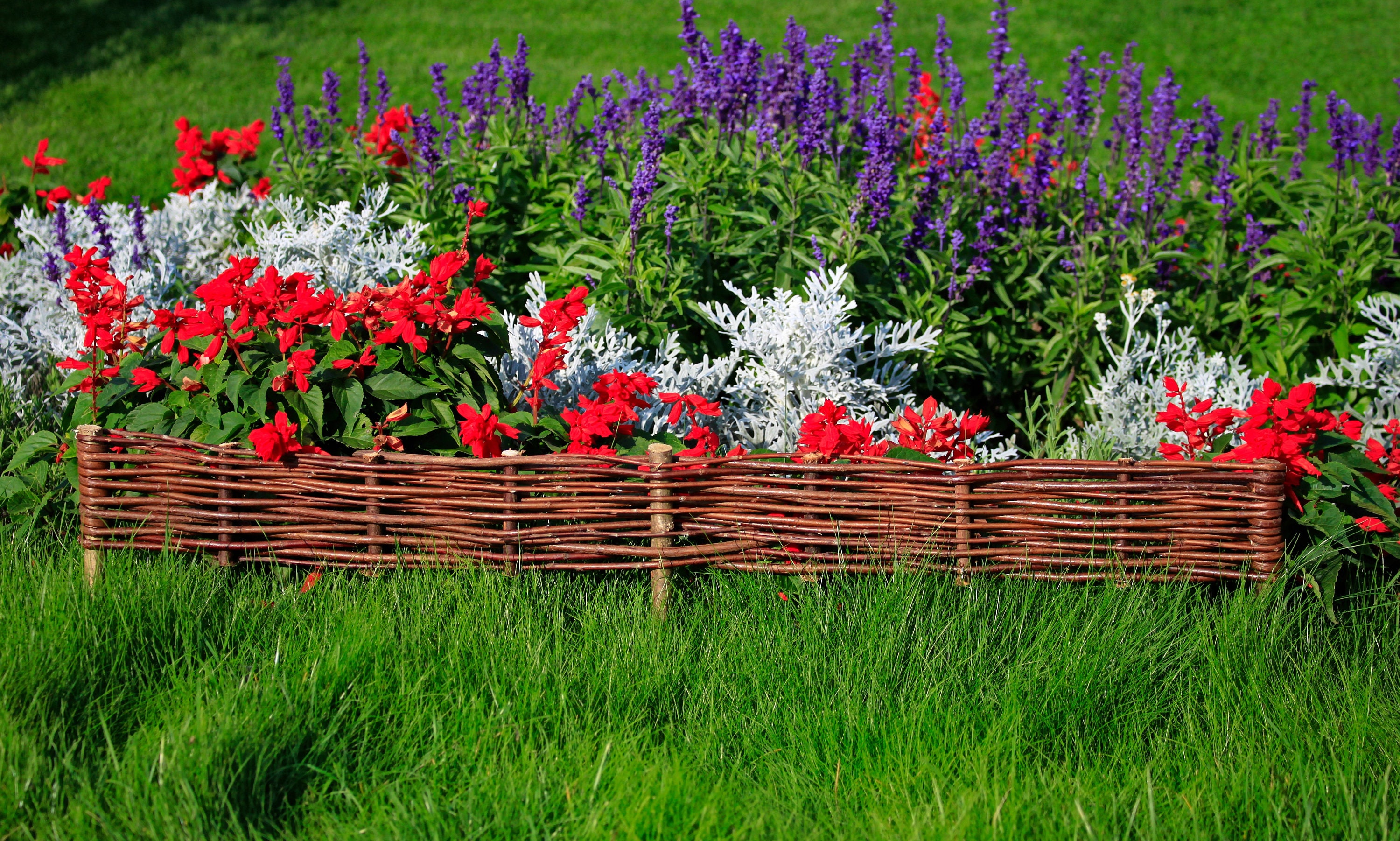 Fence Wicker Fence Garden Fence Wood Fence Natural Fence Etsy Canada