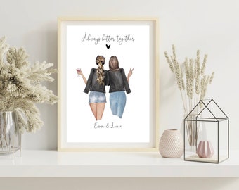 Cadeau Meilleure Amie Etsy