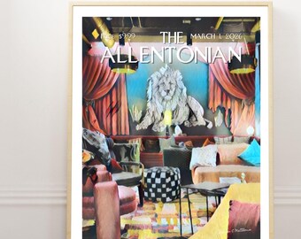 Impresión fotográfica de arte pop del Hotel Moxy (descarga digital)
