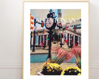 Fotografía de arte pop del centro de Allentown (descarga digital)