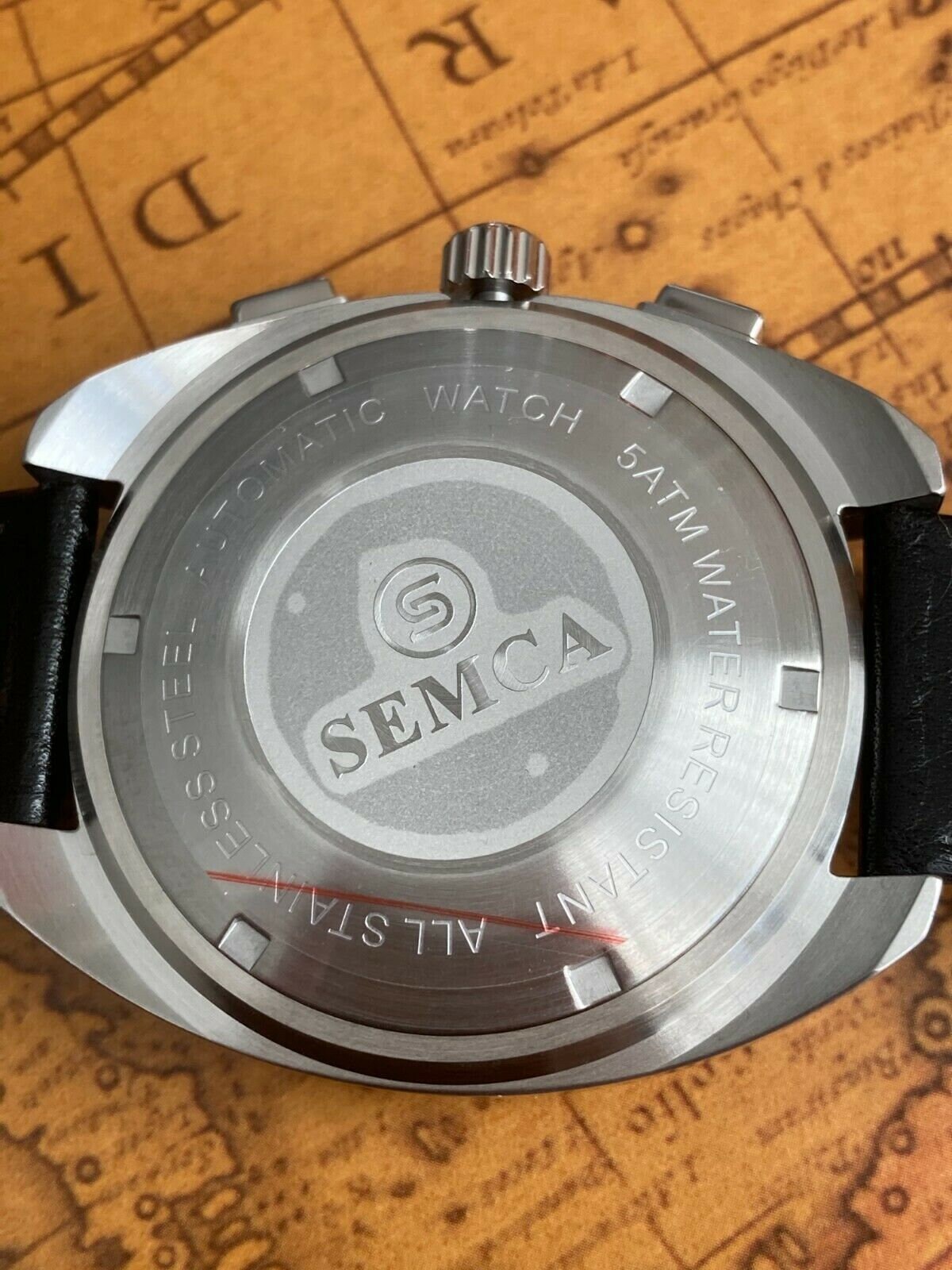 Semca Aviator Automatic Watch retro NOS Style polshorloge | Etsy Nederland