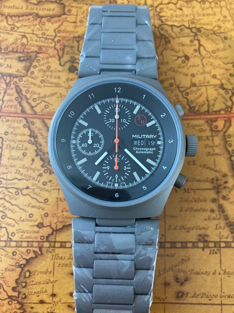 Military Bund ETA Valjoux 7750 Automatic chronograph clone image 0