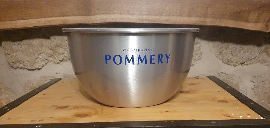 Seau Champagne Pommery, Vasque Champagne Vintage Rétro, Bucket, Ice Cooler. Cooler Basin