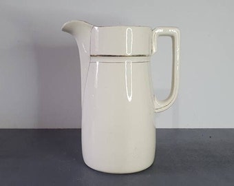 Pot à eau en céramique vintage, pichet àeau, carafe àeau, Villeroy et Boch