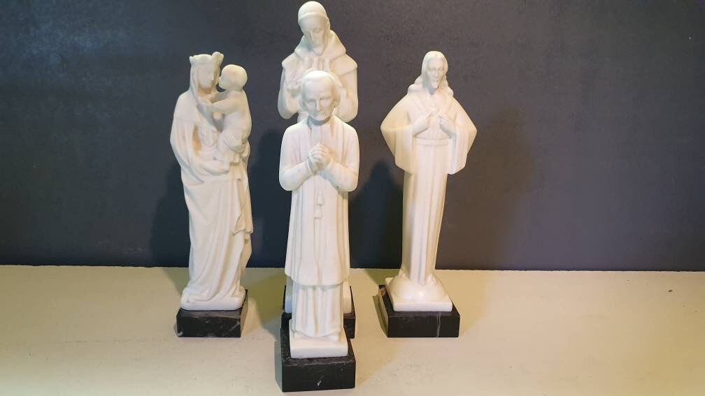 statuette Le Curé D Ars, Icône Religieux, Catholique, Vintage, Y Gallo, Religious, Religious Figure