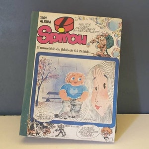 Old Spirou Album Number 150, collection, vintage, Year 1979