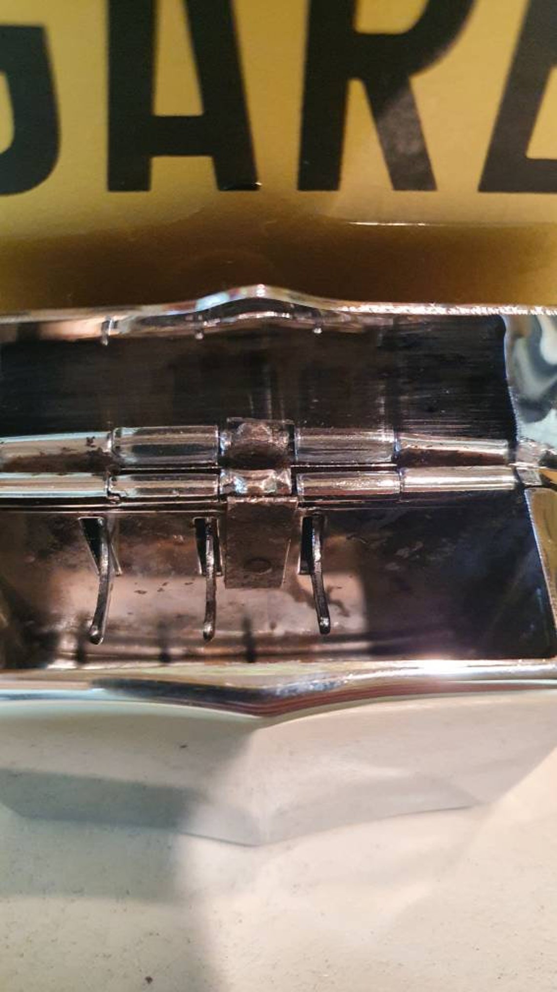 Old vintage wall exterior ashtray shabby chic folk art Etsy