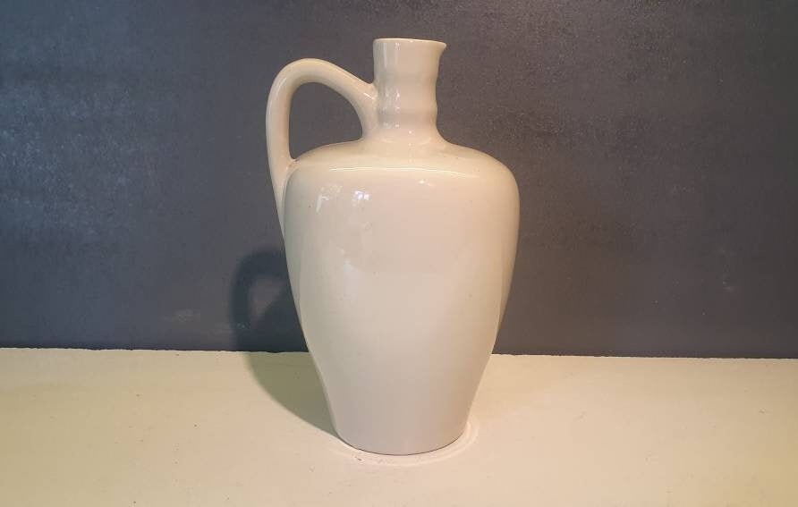 Pot à Eau en Grès Vernis, Digoin, Made in France, Shabby Chic, Art Populaire