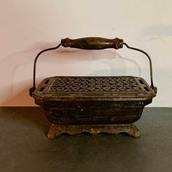 Antique Coal Heater Etsy