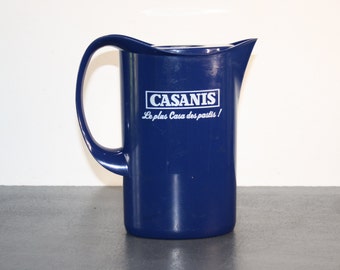 Casanis decanter pitcher, Aperitif, anisette, Made in France, pub, friends, summer, plastic broc, pastis, Casanis, advertising decanter