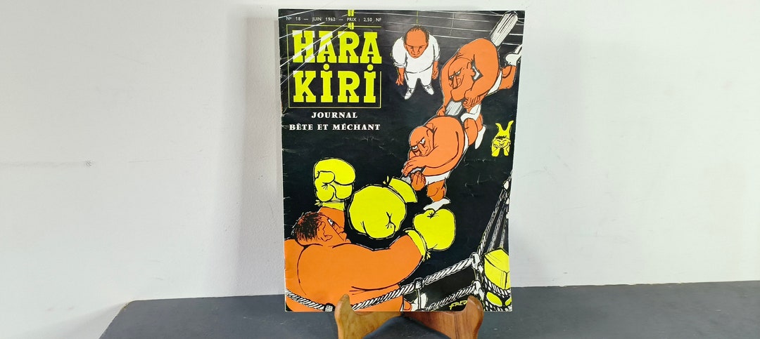 HARA-KIRI Number 18 June 1962, Professor Choron, Rare Collection Book