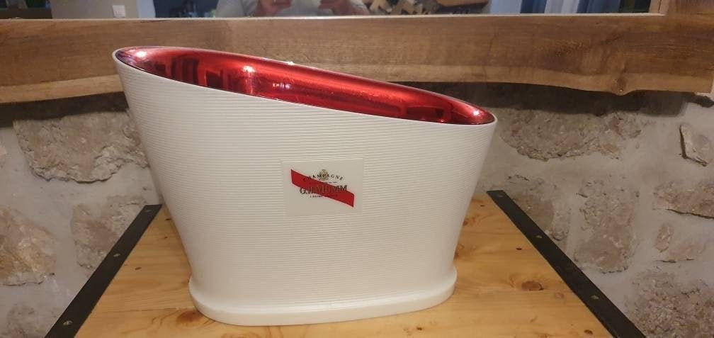 Vasque Champagne G.h Mumm, Seau Champagne, Ice Cooler, Champagne Bucket, Cooler Basin Reims