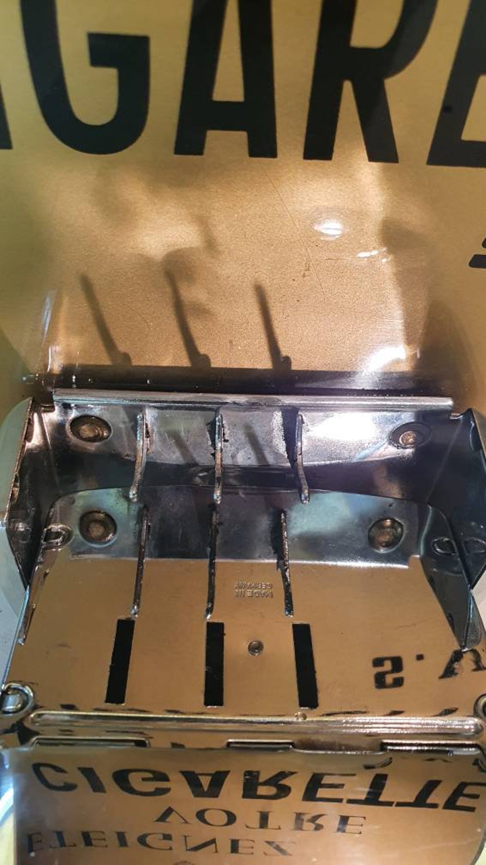 Old vintage wall exterior ashtray shabby chic folk art Etsy