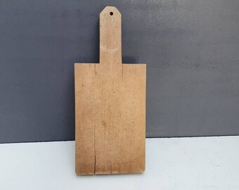 Small cutting board, wooden block board, rustic kitchen tray, bread cutting board