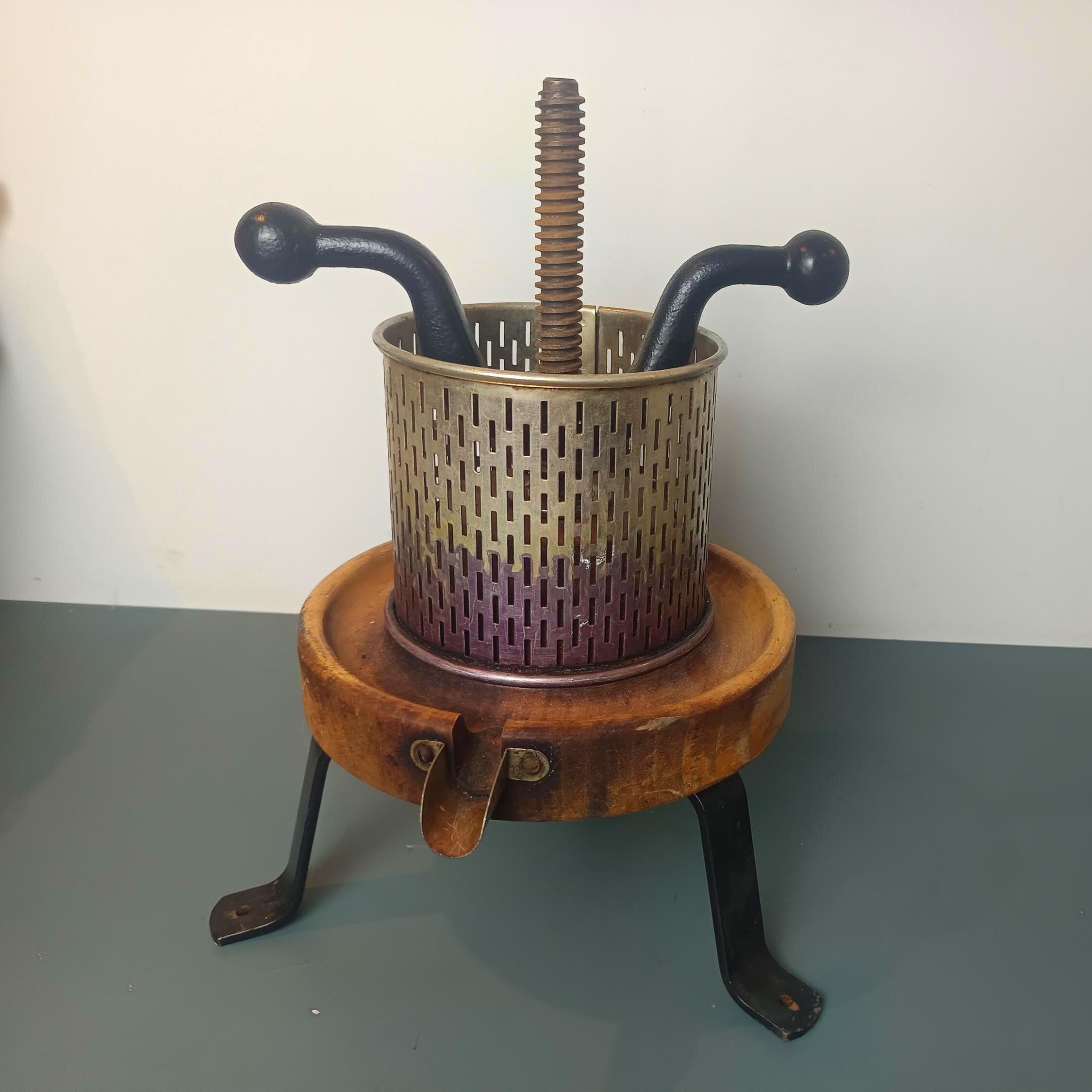 Presse À Canard Pressoir Volaille De Cuisine Élément Décoration Cuisine, Deco Industrielle, Française