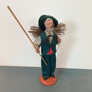 Santons de Provence G.Argence, Made in France, le paysan, Hay picker, Provencal product