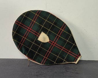 Old Vintage Tennis Racket Pouch,