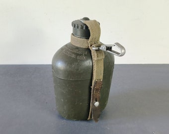 Ancienne gourde militaire allemande, kit de cuisine militaire, objet de collection, made in Germany