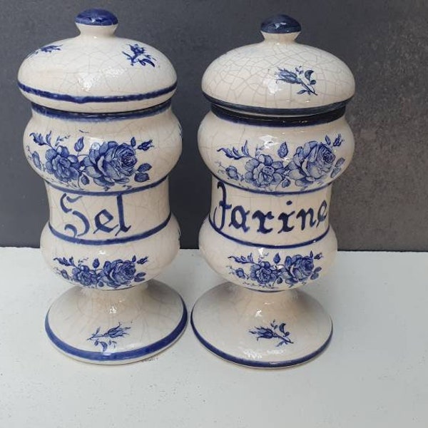 Ancien Bidon De Farine Vintage King Arthur En étain - Décoration Magasin De Campagne