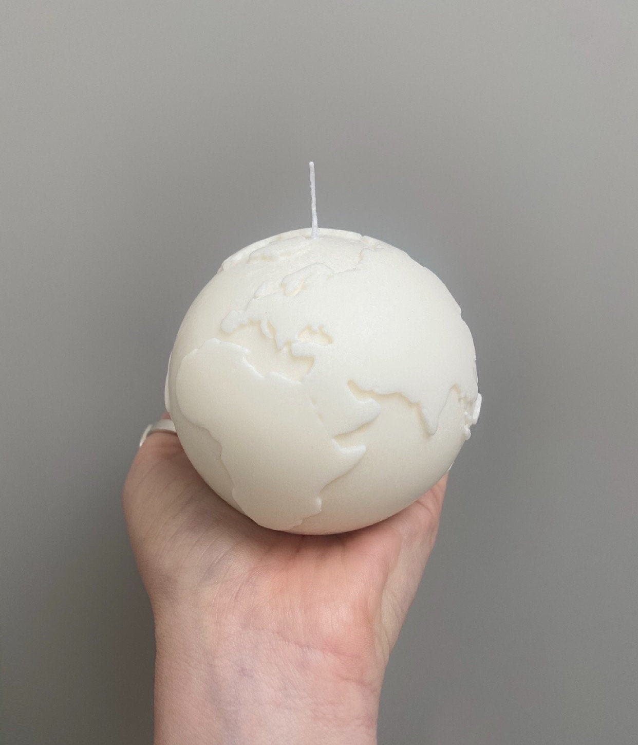 Globe Wanderlust - Bougie Artisanale Végétalienne à La Cire de Soja