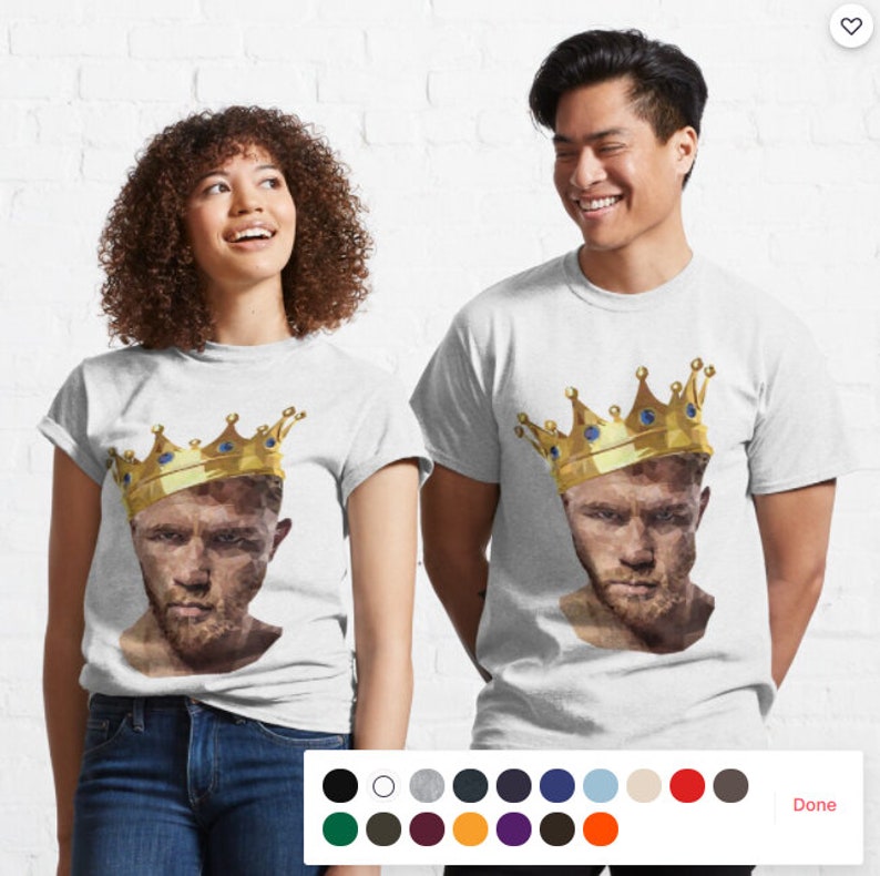 Saul Canelo Alvarez Boxing King of the Ring Tee Shirt image 3