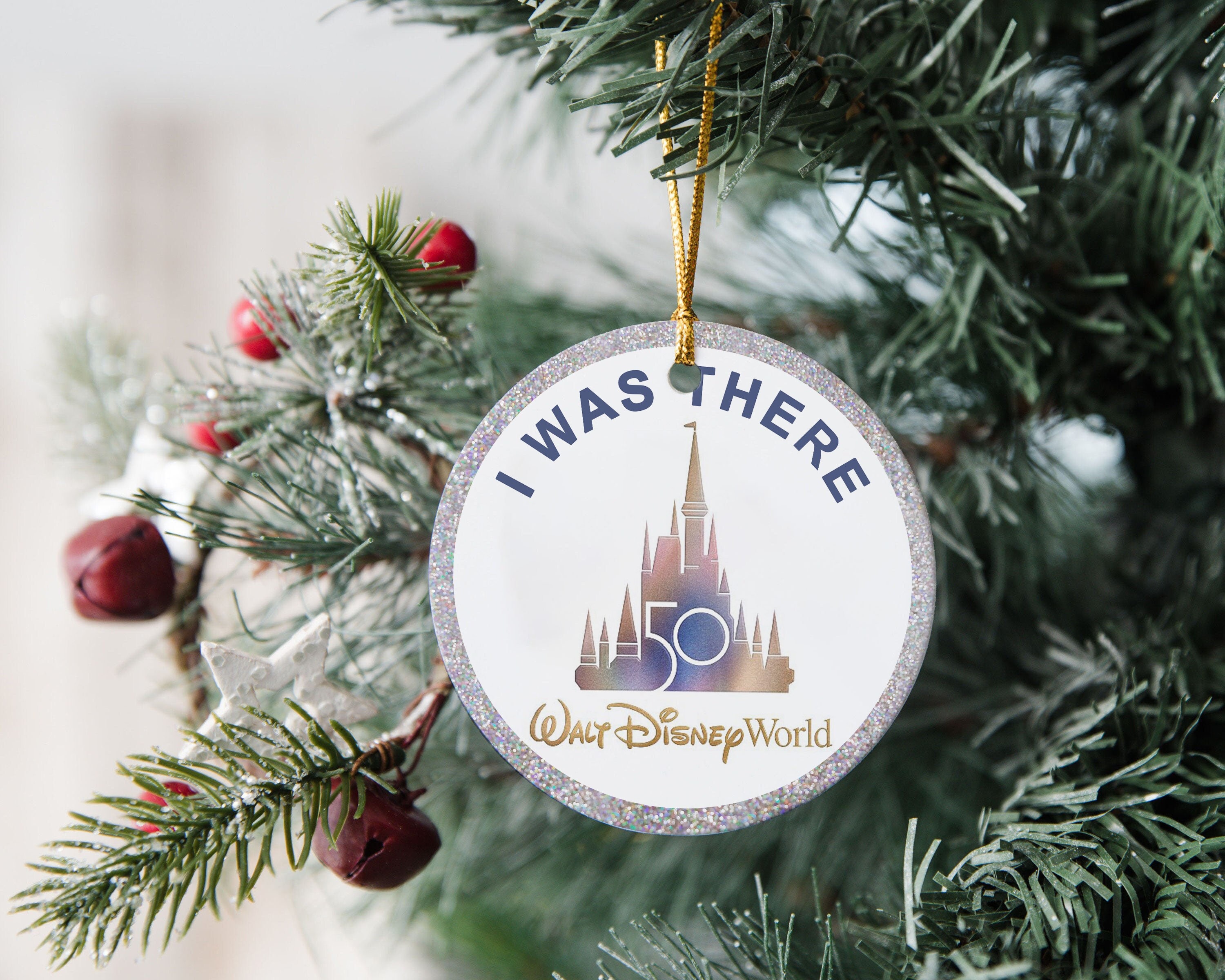 Discover Disney Anniversary Ornaments, 50th Ornament, Disneyworld Ornaments