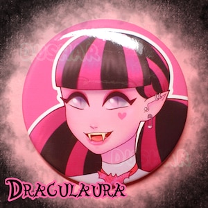 Botón Draculaura