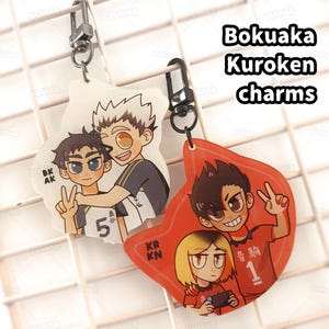 BokuAka KuroKen charms