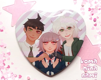 Komahinanami heart badge
