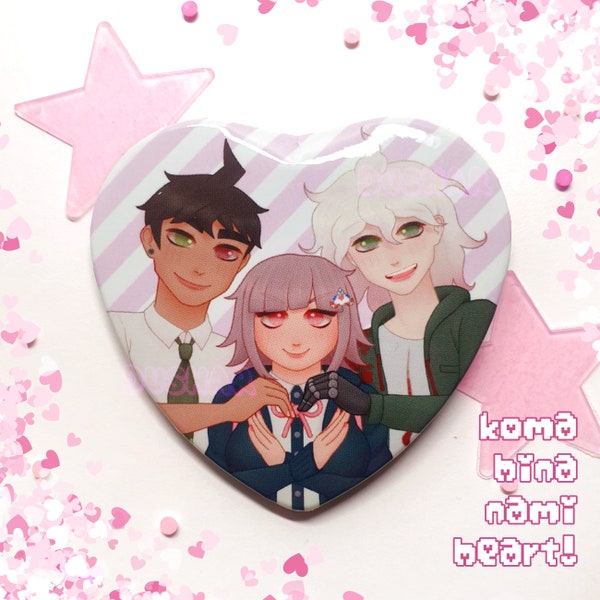 Komahinanami heart badge