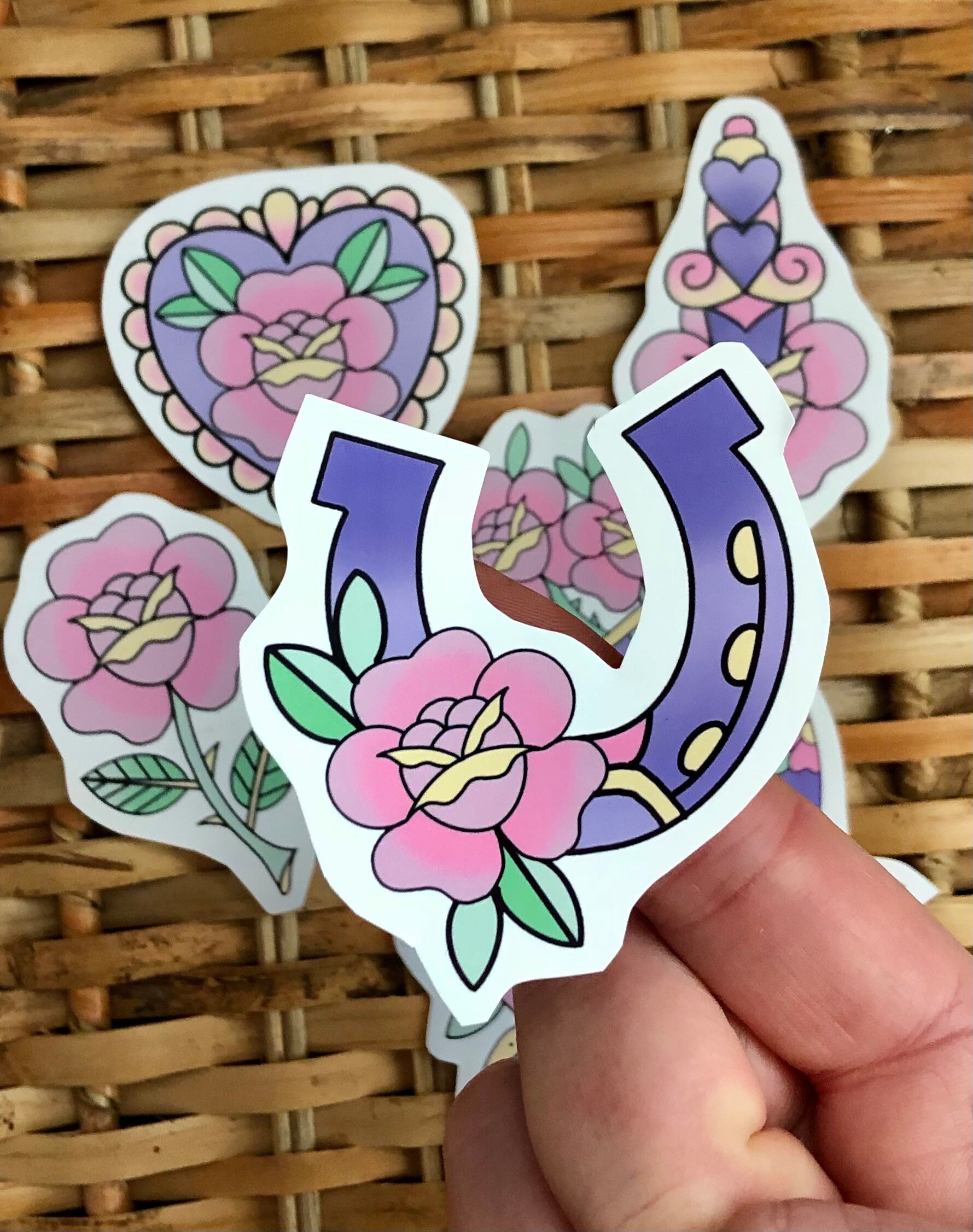 tattoo stickers planner stickers sticker pack temporary etsy
