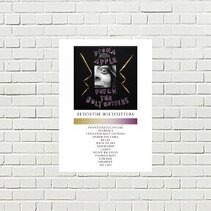 Fiona Apple - Fetch the Bolt Cutters  Album Print - Digital Download
