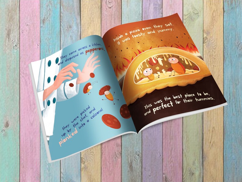 the little cockroach, kids ebook, digital childrens book, kids story book, bedtime story, insect bug book, from grandparents, animal stories image 9