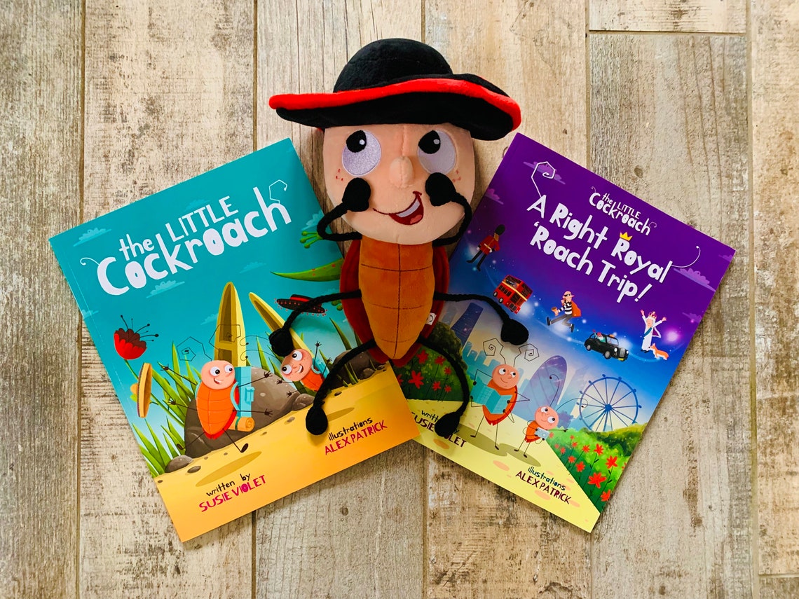 The Little Cockroach Book Bundle Bug Book Toddler Books Etsy