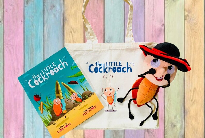 The Little Cockroach Book Bundle Bug Book Kids Books from Etsy