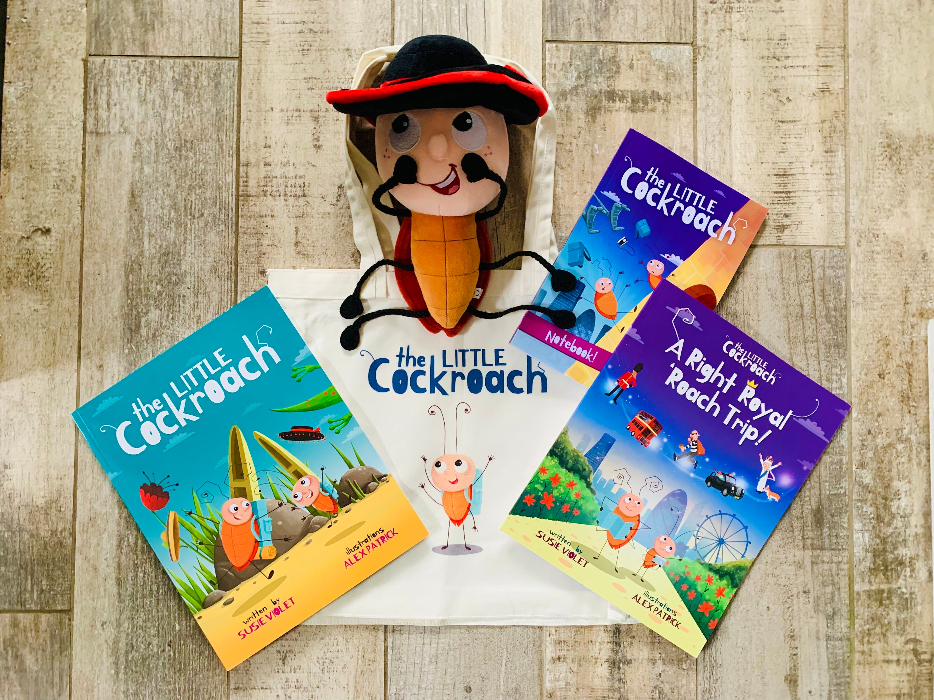 The Little Cockroach Book Bundle Bug Book Notebook Etsy UK