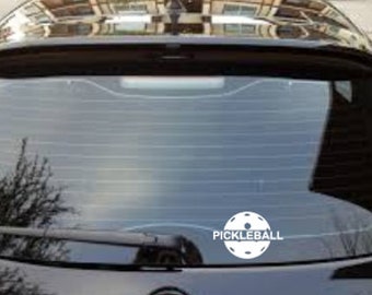 Pickleball with ball- Decal (we can do custom also, send us an idea!!!)