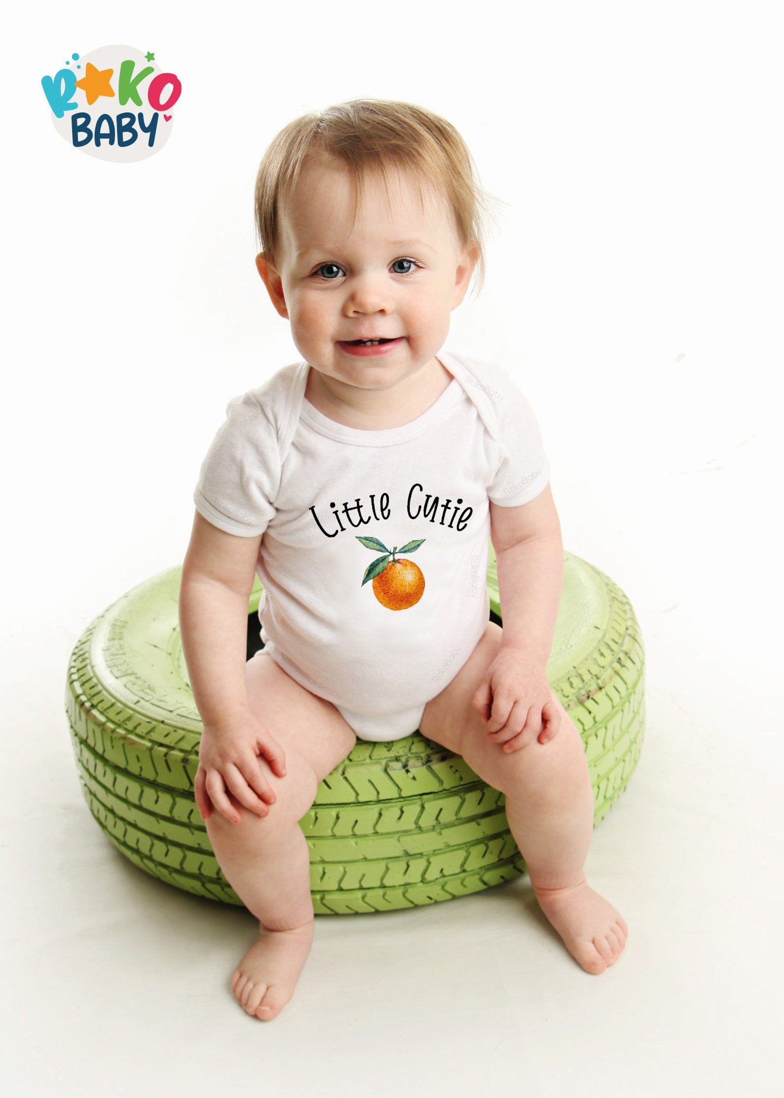 Little Cutie baby Onesie® Cute Little Orange Onesie® Etsy