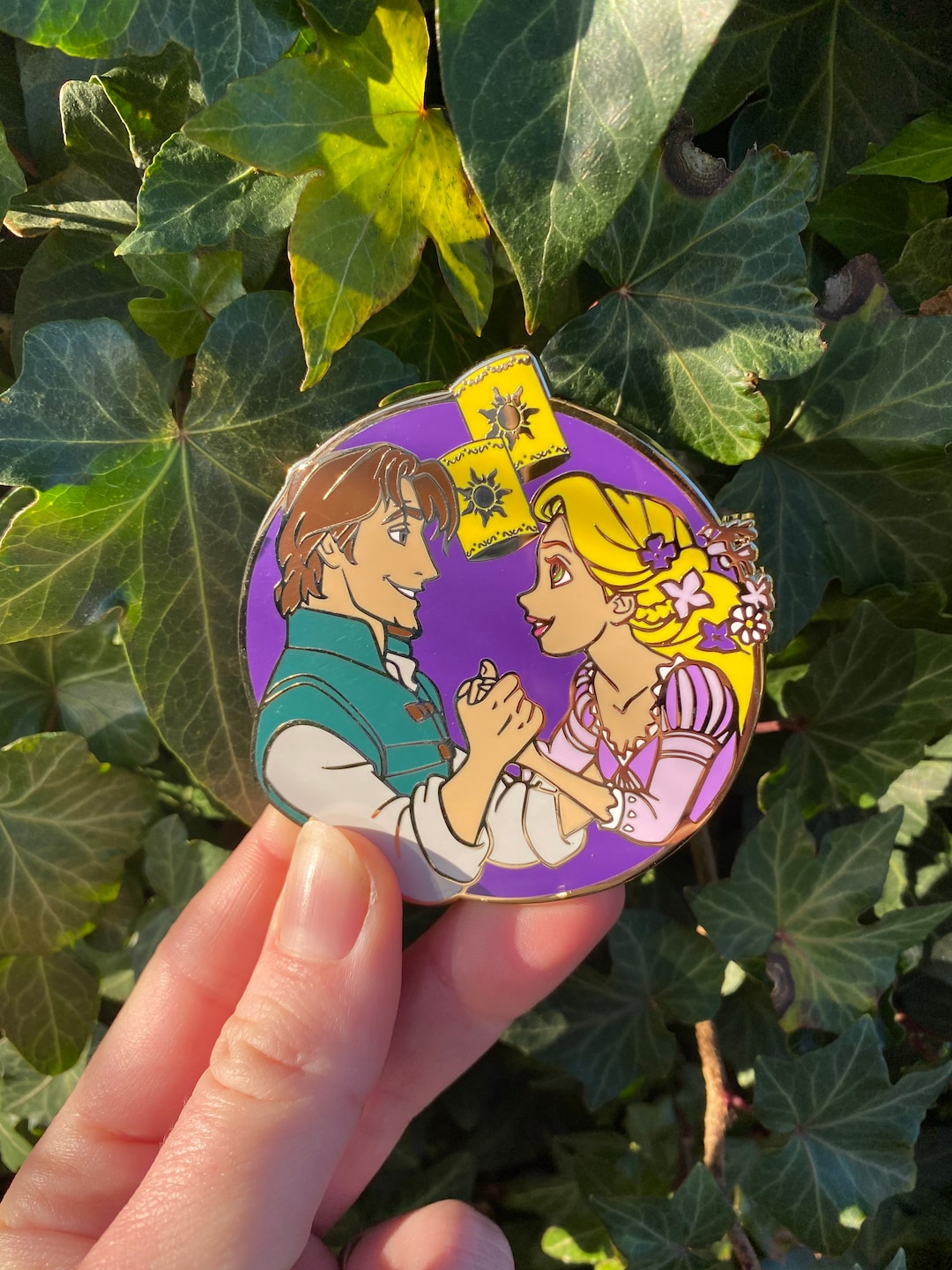 Tangled Fantasy Pin Enamel Pin Label Pin Disney Inspired Enamel Pin ...