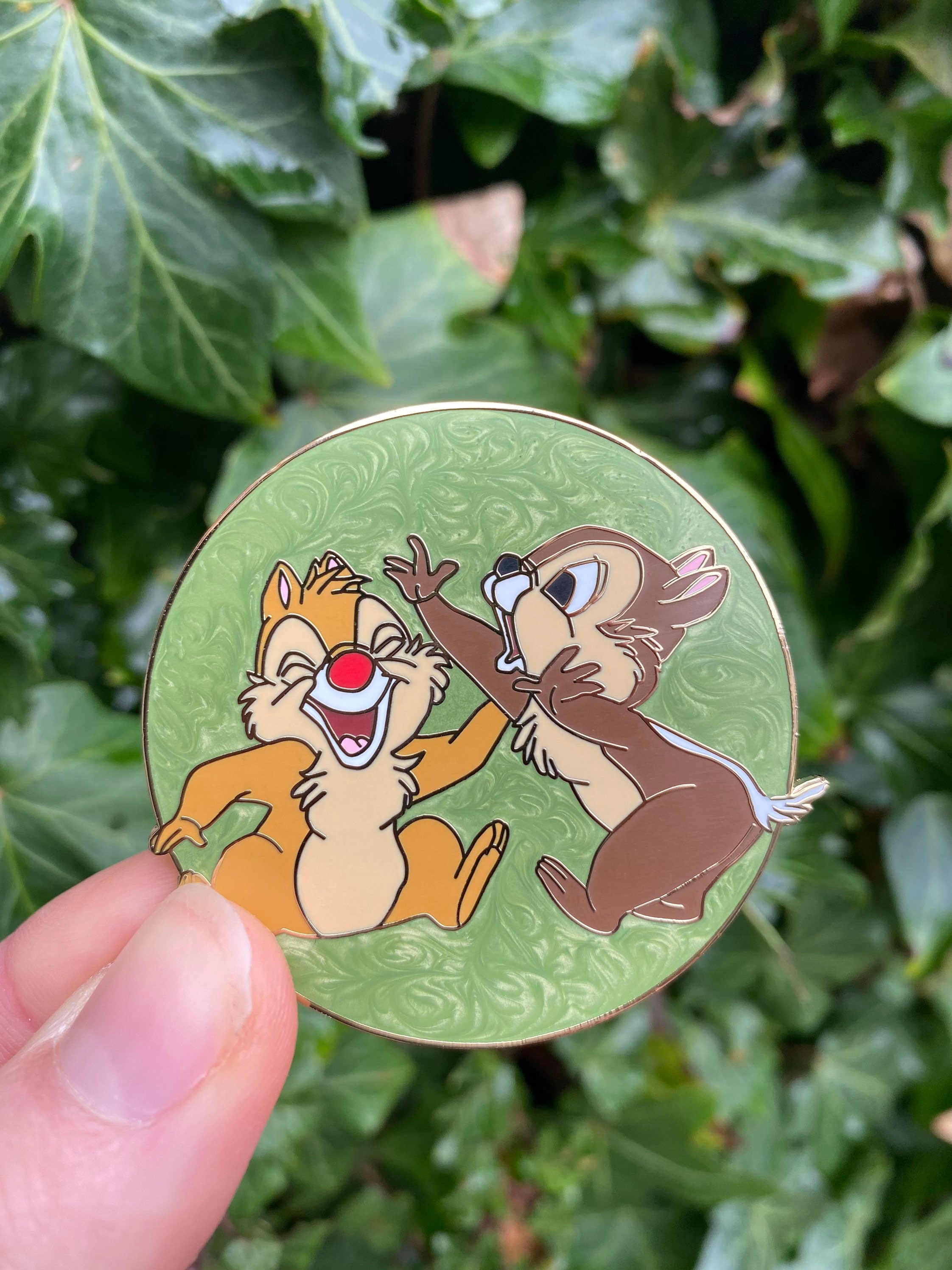 Porte Clé PC Tic et Tac Duo DISNEYLAND PARIS Keychain Chip and Dale DISNEY