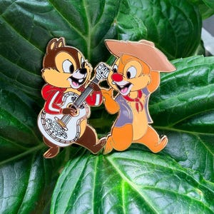 Chip e Dale vestiti da Miguel e Hector Edizione limitata 50 - spilla smaltata - ispirata alla Disney - Disney Coco