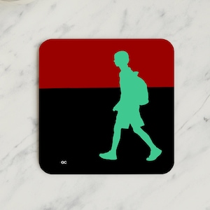Coaster, Digital Art Print, Original Artwork, Unique Design