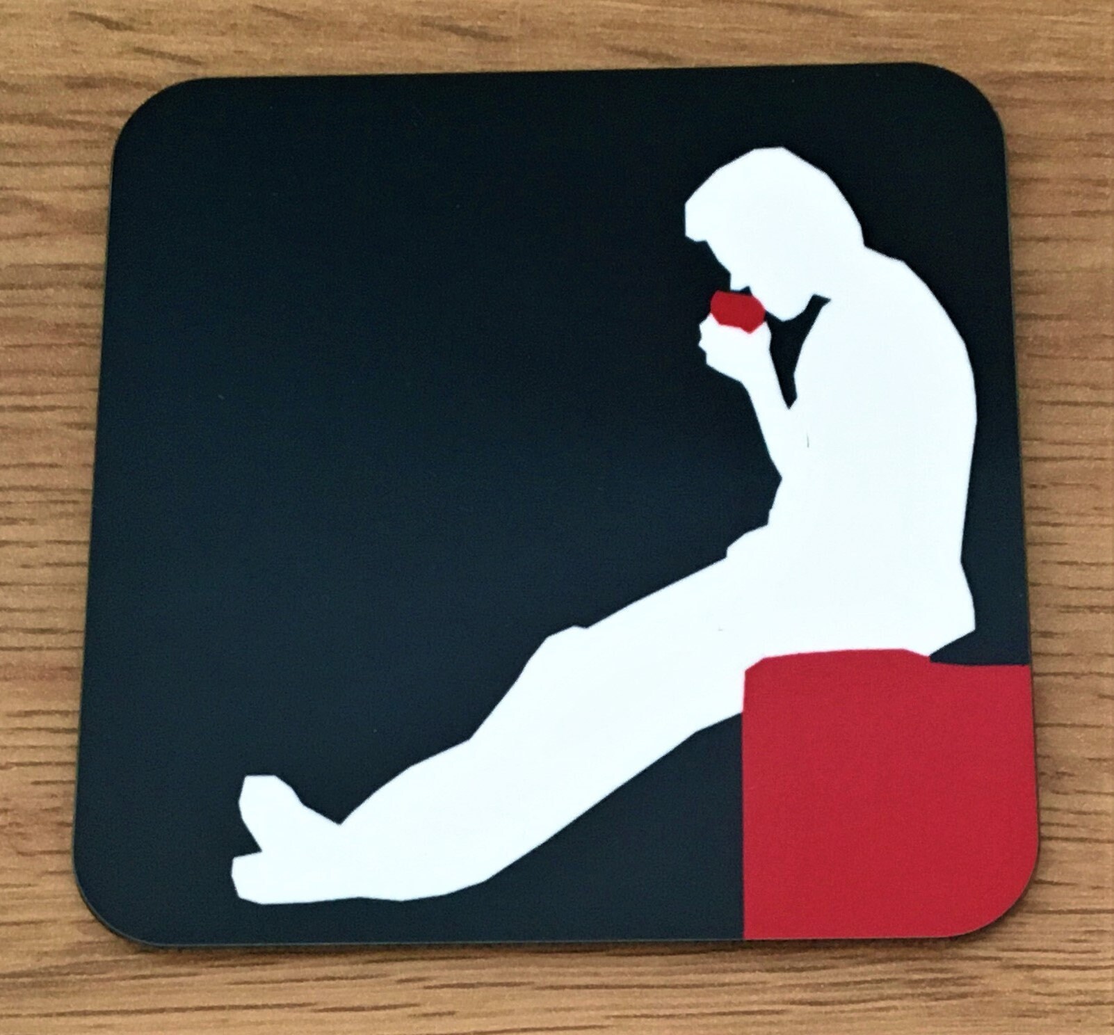 Coaster Coffee / Tea Break Digital Art Print Original Etsy