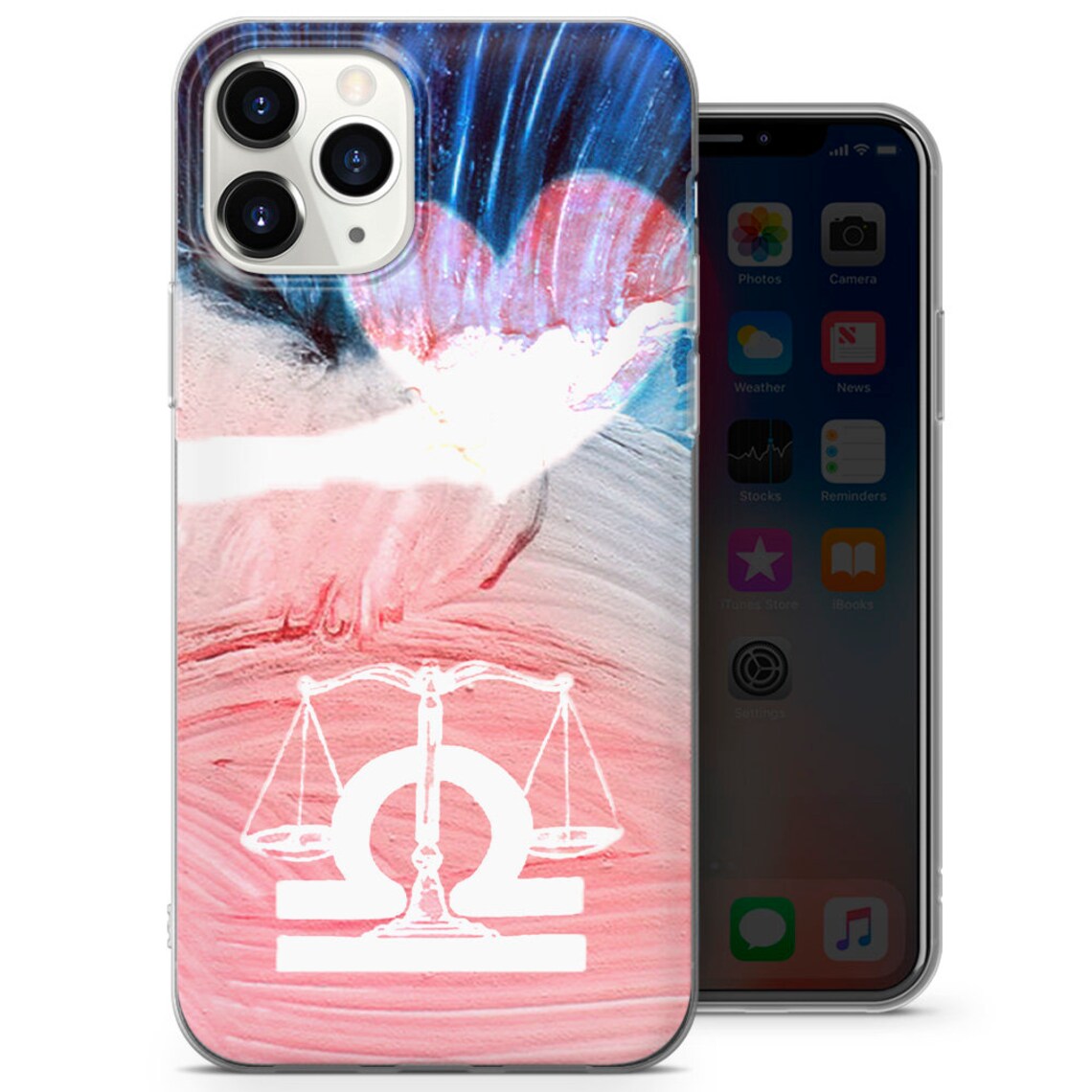 Libra Phone Case Zodiac Cover for iPhone 12 Pro Max 11 X Etsy