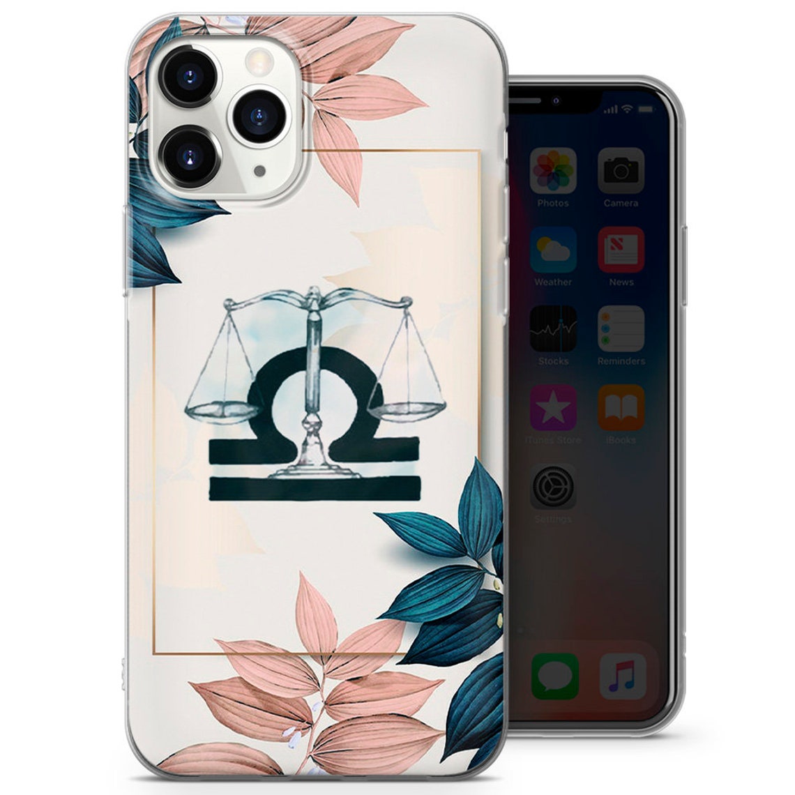 Libra Phone Case Zodiac Cover for iPhone 12 Pro Max 11 X Etsy