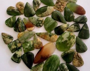 Serpentine Loose Gemstone Serpentine Jewelry Making Stone Designer Serpentine Cabochon Natural Serpentine Cabochon